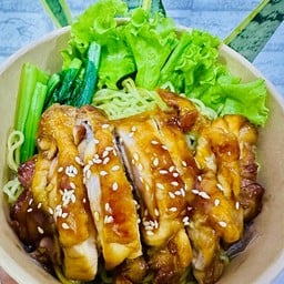 หมี่หยกไก่เทอริยากิ