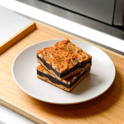Toffee Brookie คาราเมลถั่ว หอมกลิ่นกาแฟ ขนาด 3x3 นิ้ว