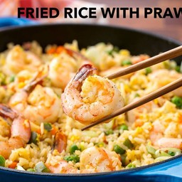 Prawn fried rice