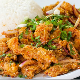 ข้าวยำไก่แซ่บ