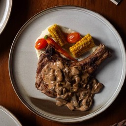 Pork Chop Creamy Mushroom