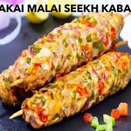 Makka malai seek kabab