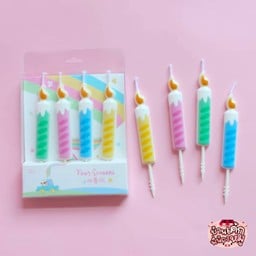 เทียนสายรุ้ง 4ฤดูกาล