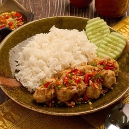 ไทยแท้หมูปั้นคั่วพริกเกลือ