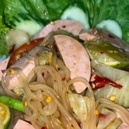 ตำเส้นเล็กไก่ยอ