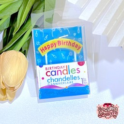 เทียนป้าย Happy Birthday