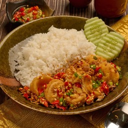 ไทยแท้เต้าหู้ไข่คั่วพริกเกลือ