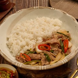 ไทยแท้เนื้อผัดน้ำมันหอย