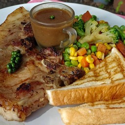 พอร์คชอพติดมัน