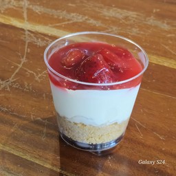 สตรอเบอร์รี่ ชีสพาย หลั