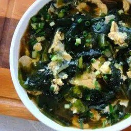 ซุปสาหร่ายไข่ข้น