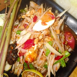 ตำไทยไข่เค็ม