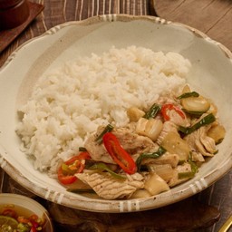 ไทยแท้ไก่ผัดน้ำมันหอย