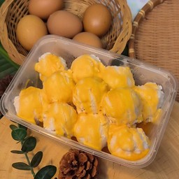 ไอศกรีมกะทิสด 400 กรัม +ไข่แข็ง