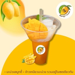 มะม่วงสมูทตี้+ข้าวเหนียวมะม่วง