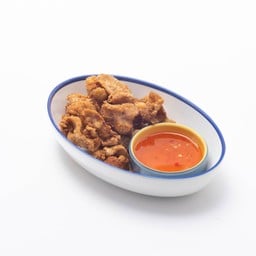 หนังไก่ทอด