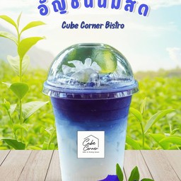 ชาอัญชันนมสด