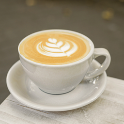 ลาเต้ร้อน (Hot latte)