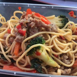 สปาเก็ตตี้ขี้เมาเนื้อบด