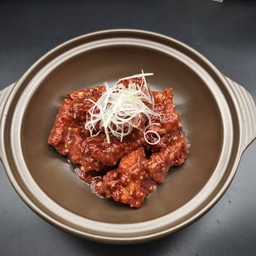 ซี่โครงหมูข้าวหมากแดง 红糟炖排骨