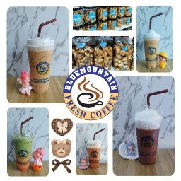 Blue mountain fresh coffee หน้าหมู่บ้านปริญญดา พระราม2
