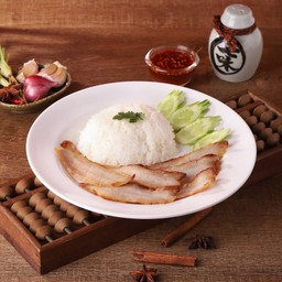 ข้าวคอหมูย่าง