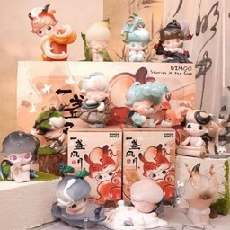 กล่องสุ่ม จุ่ม FIGURE DIMOO STORIES IN THE CUP จาก POP MART