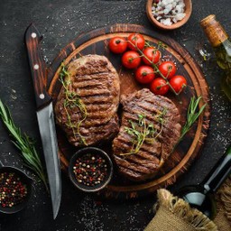 Rib eye steak