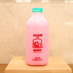 นมแดง หวานน้อย ขวดใหญ่