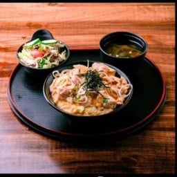 เซตบูตะโทจิ(หมูชุปแป้งทอดราดไข่)