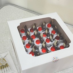 Set 8 happy birthday 25ชิ้น ช็อคเยลลี่แดง