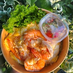 ข้าวไข่ข้นกุ้ง