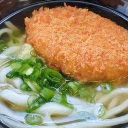 Udon-Hot-Croquette-200g อุด้งร้อนแกงกะหรี่โครเก็ต 温かいコロッケうどん200