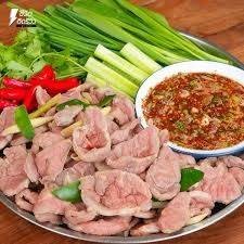 ลวกจิ้มเนื้อล้วน