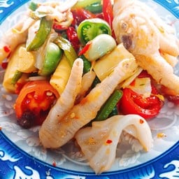 ข้าวปุ้นซาว ตำด้องแด้ง ( บุญฑริก ) 🦀🐬🐡🪸 บางแค