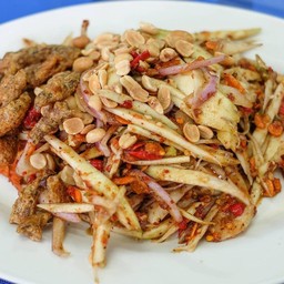 ตำมะม่วงปลากรอบไทย