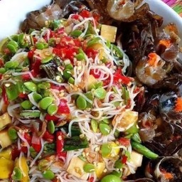ตำซั่วหน่อไม้ ปูนา