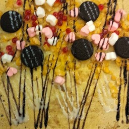 คอนเฟลก+โอริโอ้+มาชเมลโล่+เยลลี่แดง