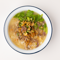 Pork Rice Porridge ข้าวต้มหมูทรงเครื่อง