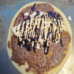 นูเทลล่า+กล้วย+อัลมอนด์