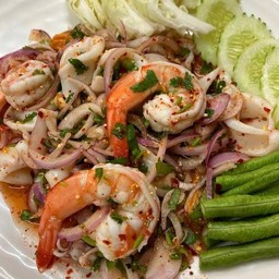 Seafood Larb
