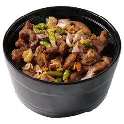 ข้าวด้งหมูทอดพริกสดกระเทียม