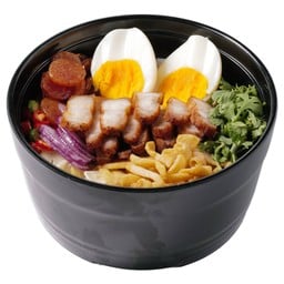 ข้าวด้งขยำหมู