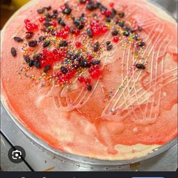 สตอเบอรี่+เยลลี่แดง+ลูกเกด+เรนโบว์