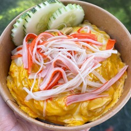 ข้าวไข่ข้น ปูอัด