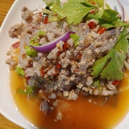 ยำเส้นแก้วหมูสับ