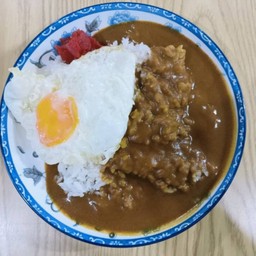 Curry-Rice-Fried-Egg-150g ข้าวแกงไข่ดาว-150g