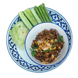 ลาบหมูคั่ว (เหนือ)