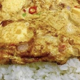 ข้าวไข่เจียวเต้าหู้ไข่