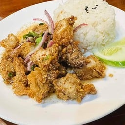 ข้าวยำไก่แซ่บ 5 ฟรี 1 (รวม6กล่อง)